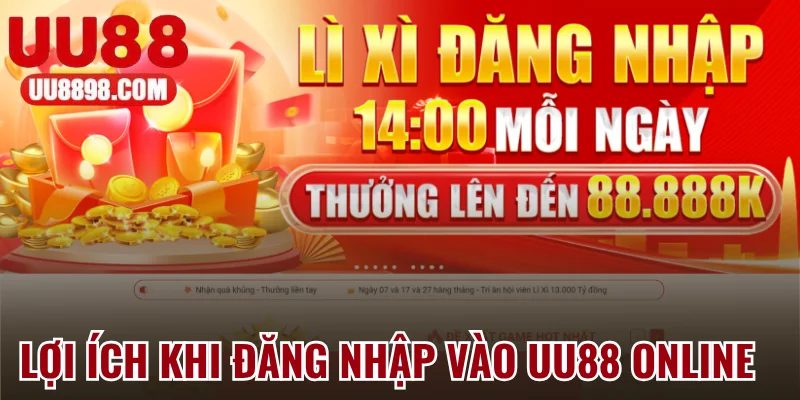 Lợi ích khi đăng nhập vào trang web