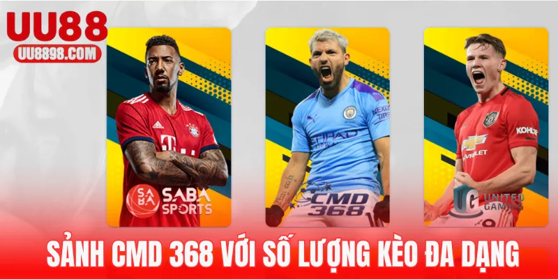 Sảnh CMD 368 cung cấp nhiều sự kiện thể thao hấp dẫn